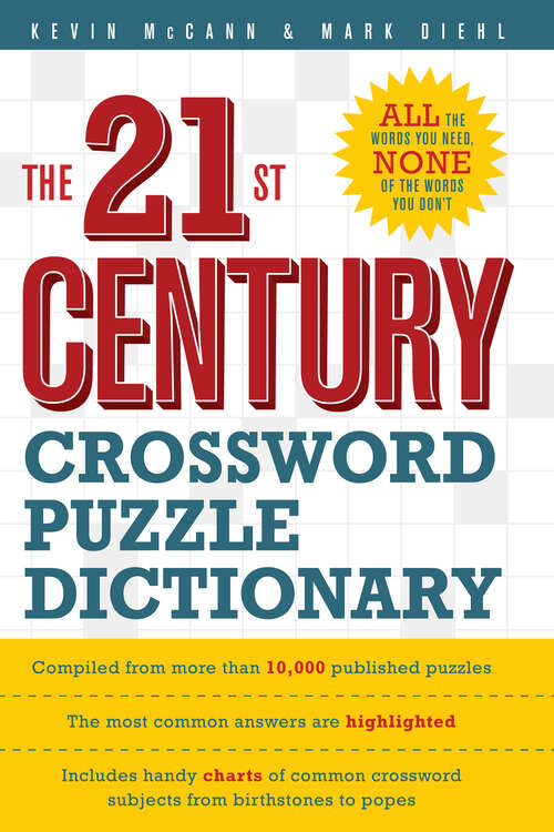 Book cover of The 21st Century Crossword Puzzle Dictionary