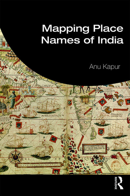 Book cover of Mapping Place Names of India