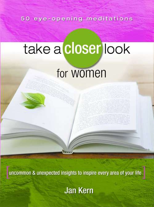 Book cover of Take a Closer Look for Women