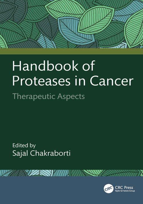 Book cover of Handbook of Proteases in Cancer: Therapeutic Aspects