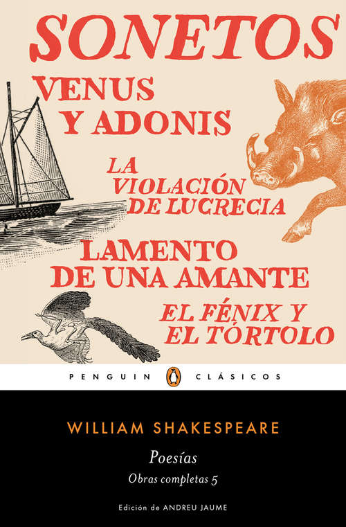 Book cover of Poesías (Obra completa Shakespeare #5)