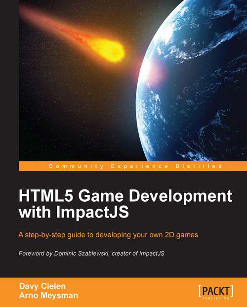 Book cover of HTML5 Game development with ImpactJS