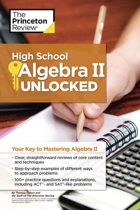 Book cover of High School Algebra II Unlocked