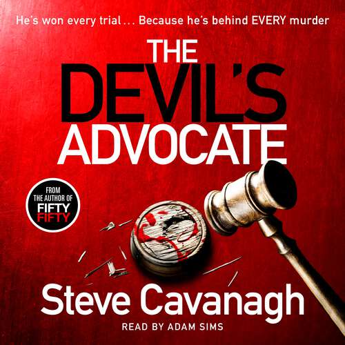 Book cover of The Devil's Advocate: The Sunday Times Bestseller (Eddie Flynn Series)