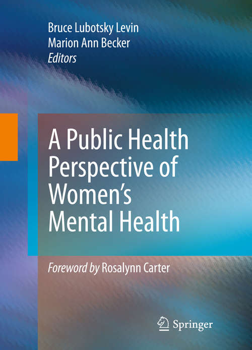 Book cover of A Public Health Perspective of Women’s Mental Health