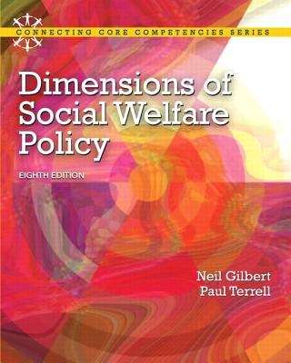 Book cover of Dimensions of Social Welfare Policy