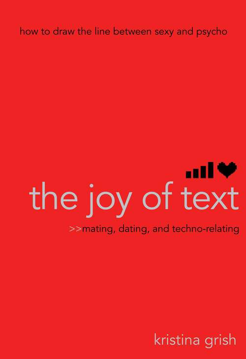 Book cover of The Joy of Text