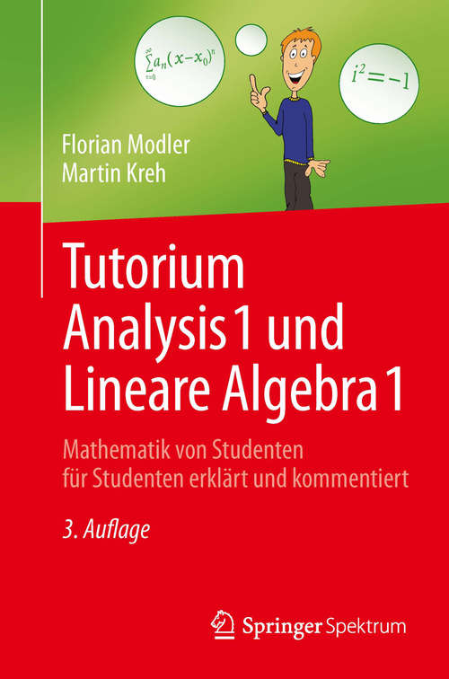 Book cover of Tutorium Analysis 1 und Lineare Algebra 1