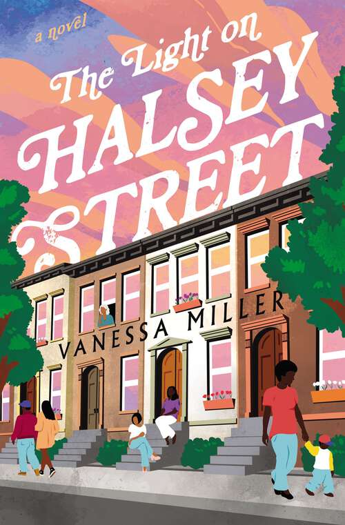 Book cover of The Light on Halsey Street