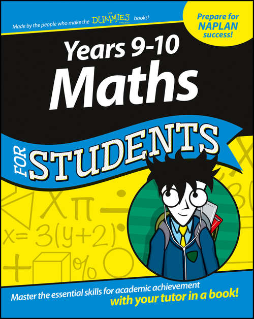Book cover of Years 9-10 Maths For Students
