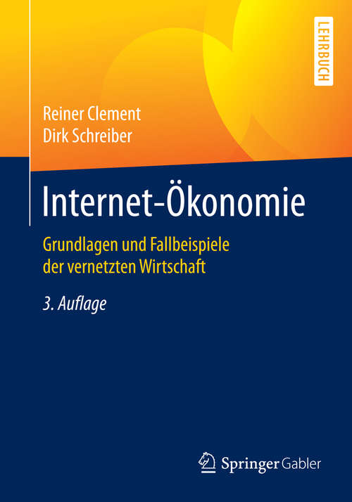Book cover of Internet-Ökonomie