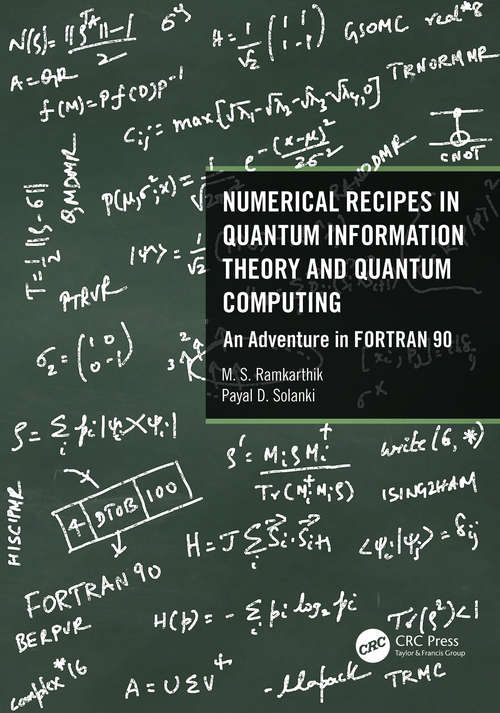 Cover image of Numerical Recipes in Quantum Information Theory and Quantum Computing