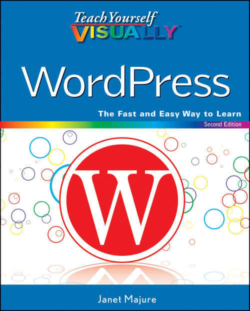 Book cover of Teach Yourself Visually WordPress