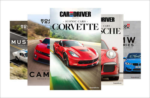 Book cover of Iconic Cars 5-Book Bundle: Mustang, Camaro, Corvette, Porsche, BMW M Series