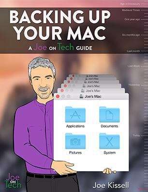 Book cover of Backing Up Your Mac