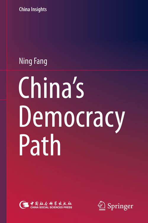 Book cover of China's Democracy Path