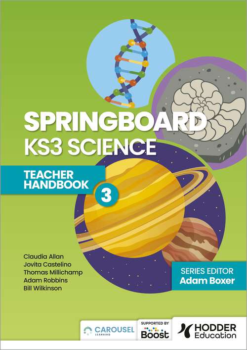 Book cover of Springboard: Ks3 Science Teacher Handbook 3