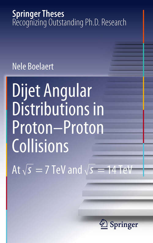 Book cover of Dijet Angular Distributions in Proton-Proton Collisions