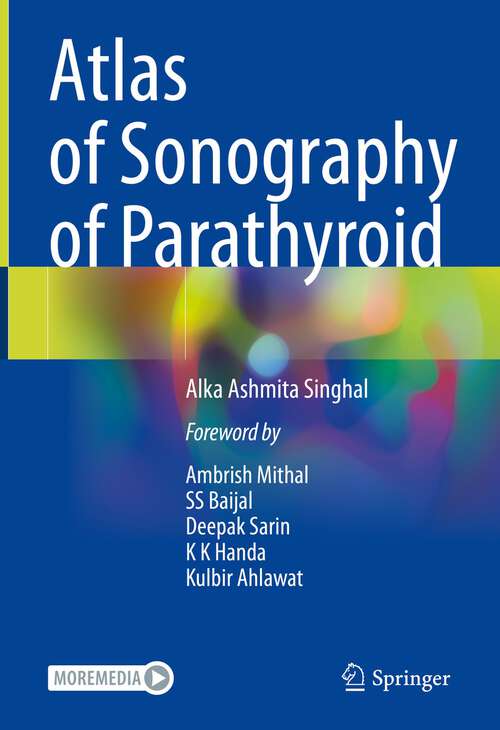 Book cover of Atlas of Sonography of Parathyroid (1st ed. 2023)