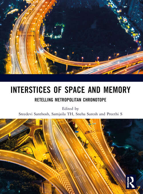 Book cover of Interstices of Space and Memory (1)