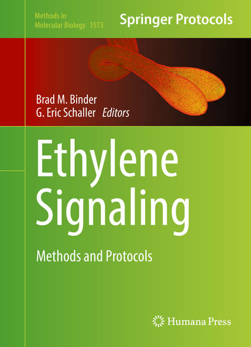 Book cover of Ethylene Signaling