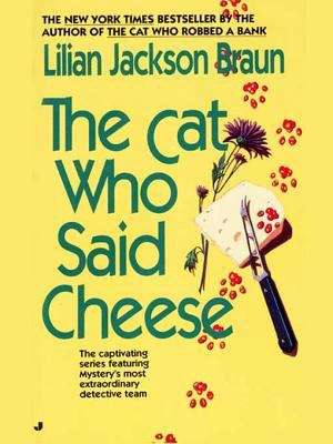 Book cover of The Cat Who Said Cheese