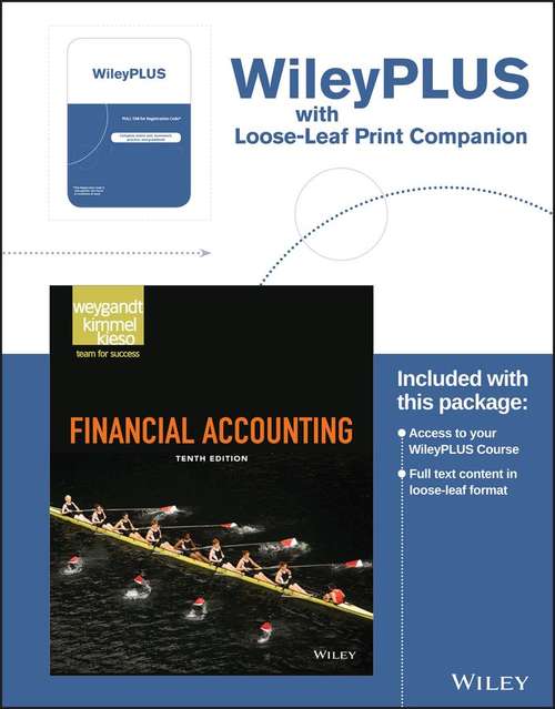 Financial Accounting: Binder Ready Version (Tenth Edition)