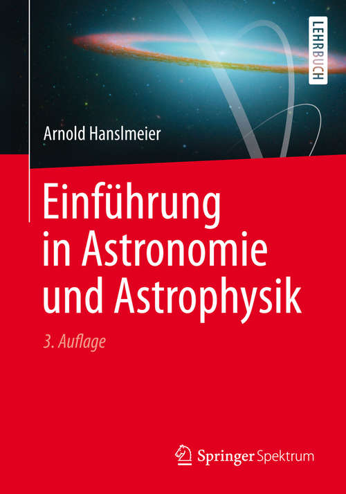 Book cover of Einführung in Astronomie und Astrophysik
