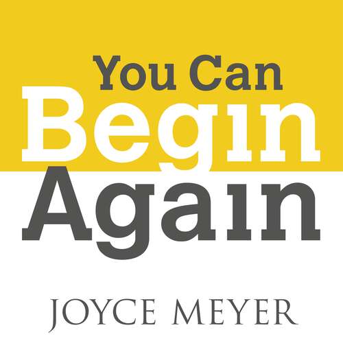 Book cover of You Can Begin Again