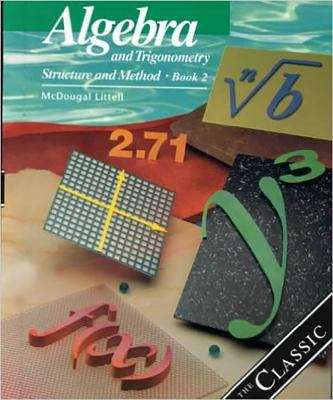 Algebra and Trigonometry: Structure and Method (Book 2)