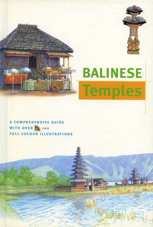 Book cover of Balinese Temples