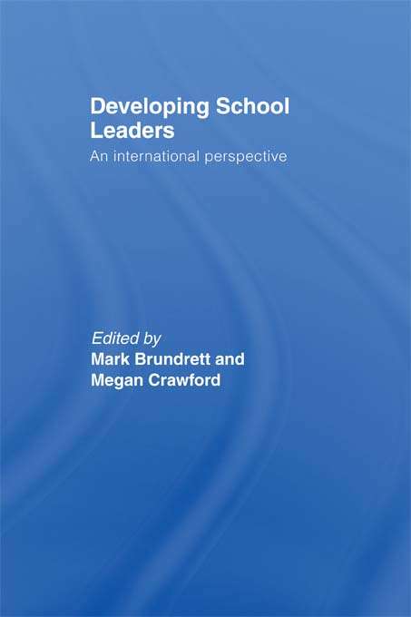 Book cover of Developing School Leaders: An International Perspective