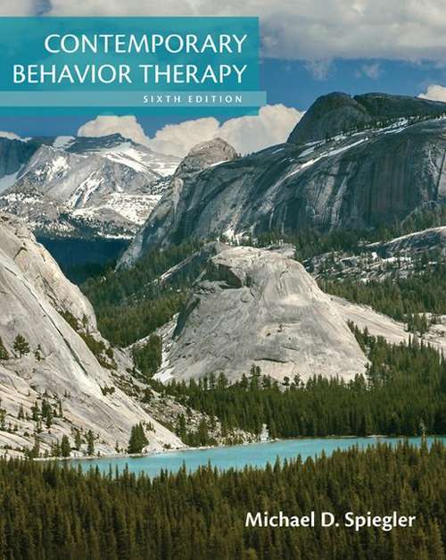 Book cover of Contemporary Behavior Therapy (Sixth Edition)