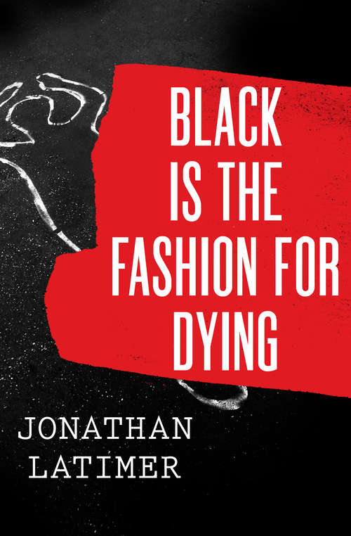 Book cover of Black Is the Fashion for Dying