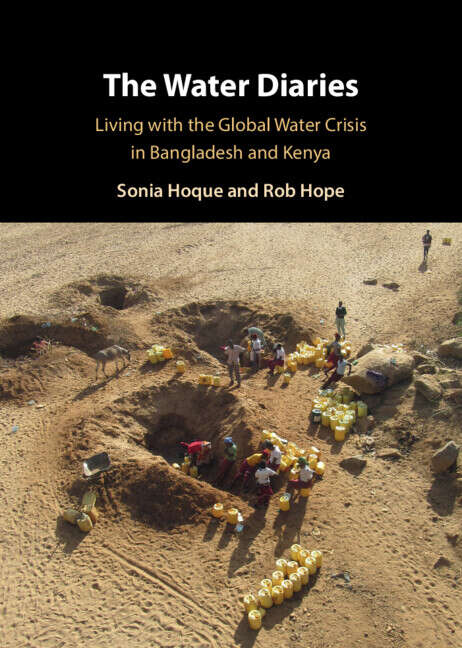 Book cover of The Water Diaries: Living with the Global Water Crisis in Bangladesh and Kenya