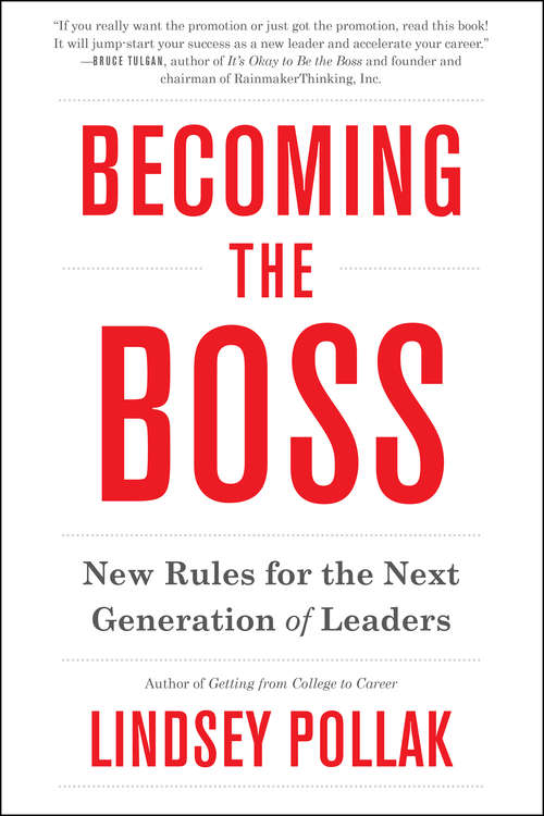 Book cover of Becoming the Boss