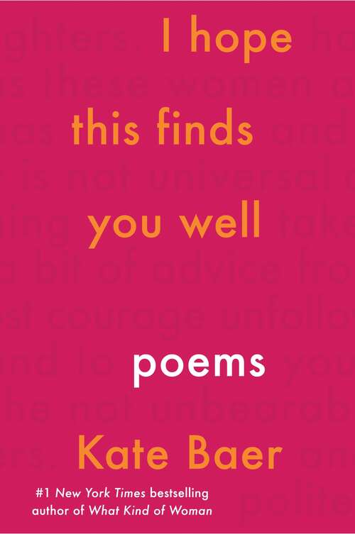 Book cover of I Hope This Finds You Well