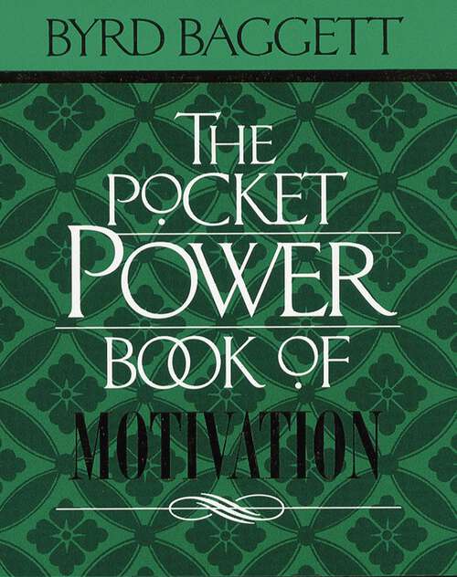 Book cover of The Pocket Power Book of Motivation