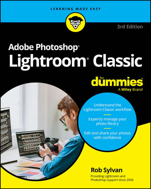 Book cover of Adobe Photoshop Lightroom Classic For Dummies