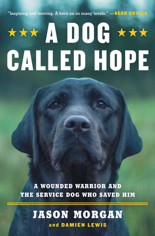 Book cover of A Dog Called Hope: A Wounded Warrior and the Service Dog Who Saved Him