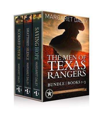 Book cover of The Men of Texas Rangers Bundle, Saving Hope, Shattered Silence & Scorned Justice - eBook [ePub]
