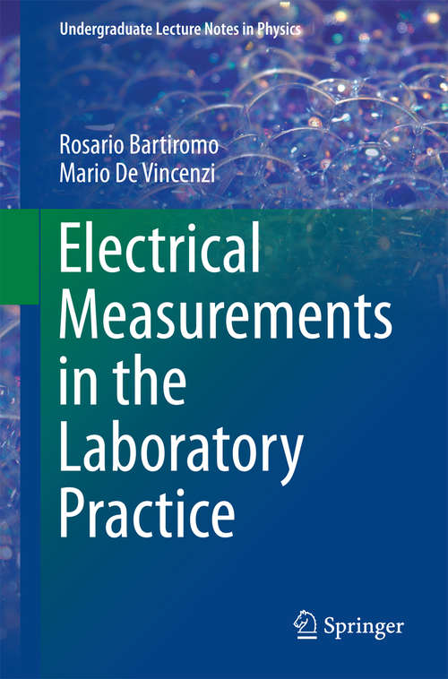 Book cover of Electrical Measurements in the Laboratory Practice