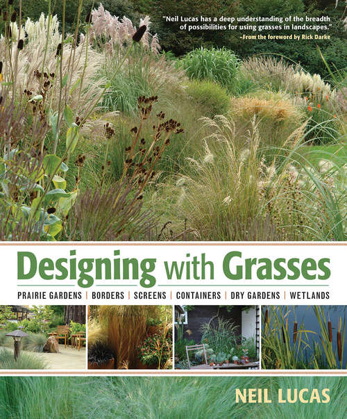 Book cover of Designing with Grasses
