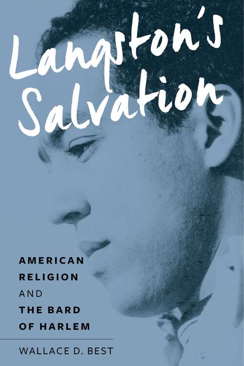 Book cover of Langston's Salvation: American Religion and the Bard of Harlem