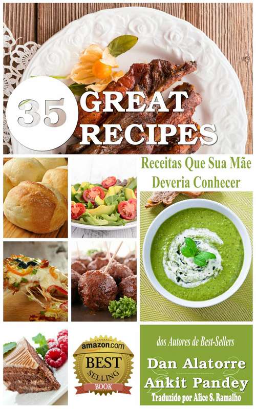 Book cover of 35 Great Recipes – Receitas Que Sua Mãe Deveria Conhecer