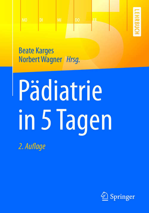 Book cover of Pädiatrie in 5 Tagen