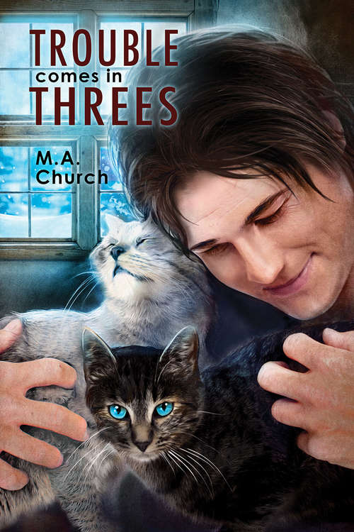 Book cover of Trouble Comes in Threes (Fur, Fangs, And Felines Ser. #1)