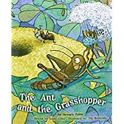 Book cover of The Ant and the Grasshopper: An Aesop's Fable (Rigby PM Collection Ruby (Levels 27-28), Fountas & Pinnell Select Collections Grade 3 Level Q)