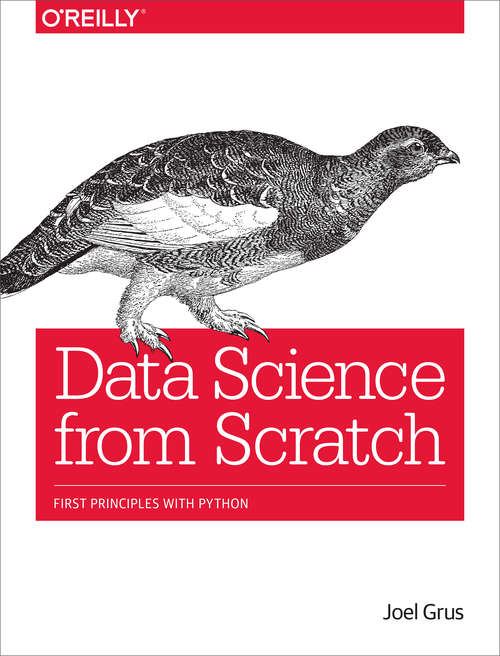 Book cover of Data Science from Scratch