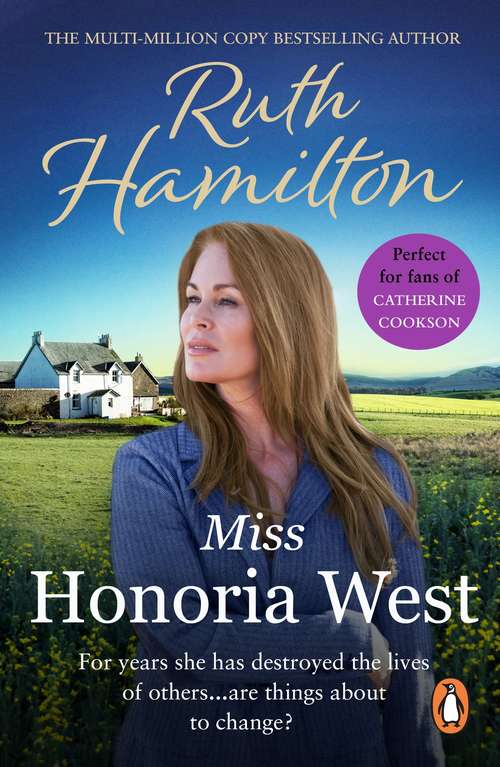 Book cover of Miss Honoria West: the dramatic and moving novel from bestselling author Ruth Hamilton that is simply unmissable